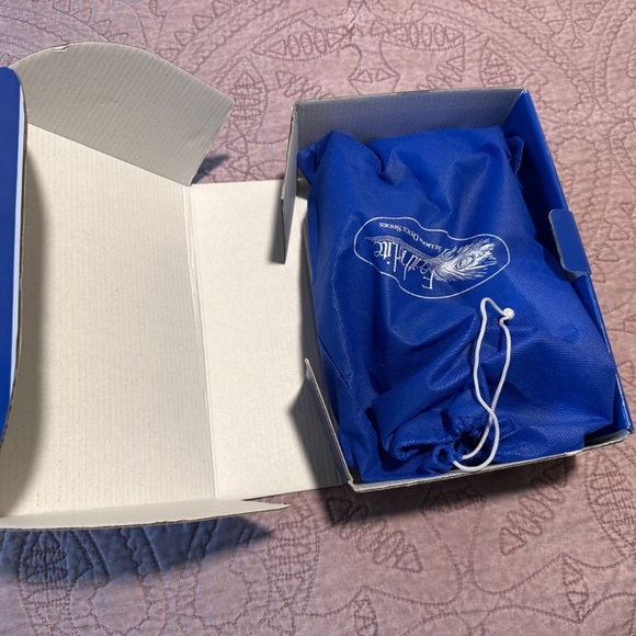 Featherlite Ballroom Dance Shoes - 9 Narrow - Carol White Satin, 1.3" Heel - Picture 12 of 14